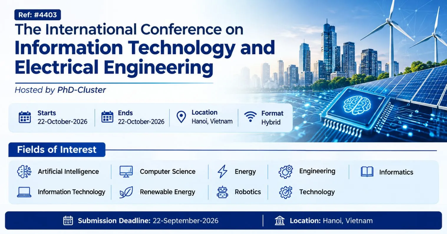 The International Conference on Information Technology and Electrical Engineering